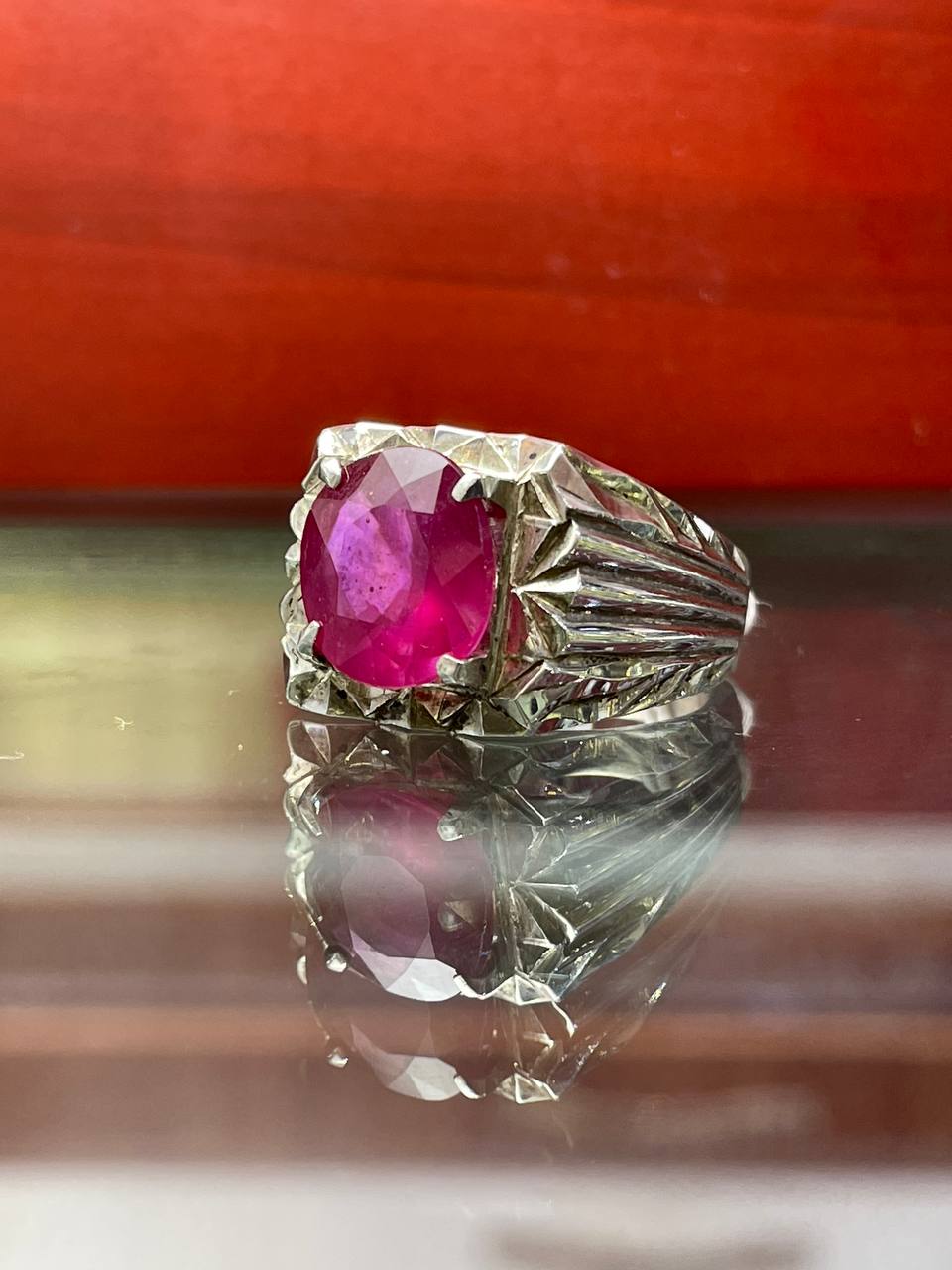 انگشتر نقره فاخر مردانه