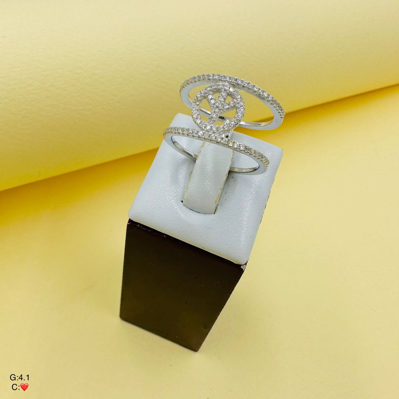 SWA181 انگشتر نقره زنانه | مینمال | خاص و ظریف کد SWA181 - Image 1