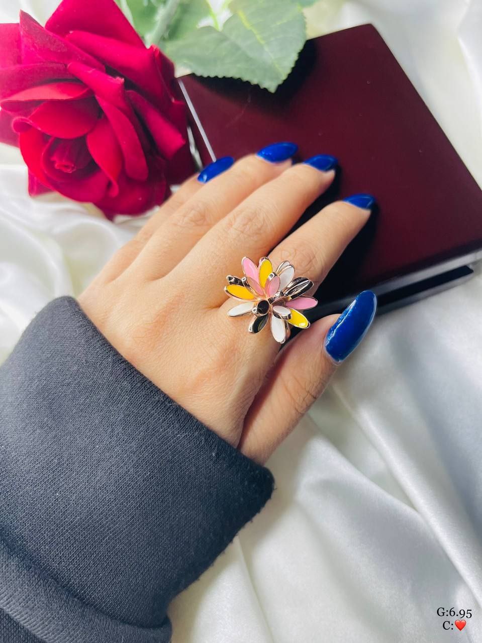 SWA282 انگشتر نقره زنانه کد SWA282