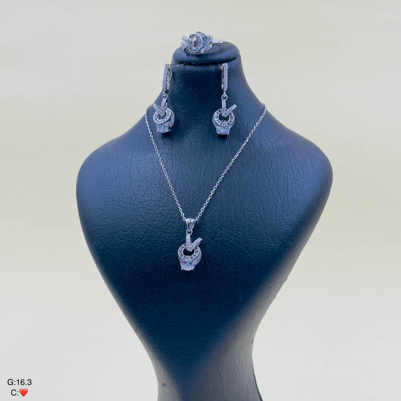 سرویس نقره زنانه | طرح بولگاری | ظریف و مدرن