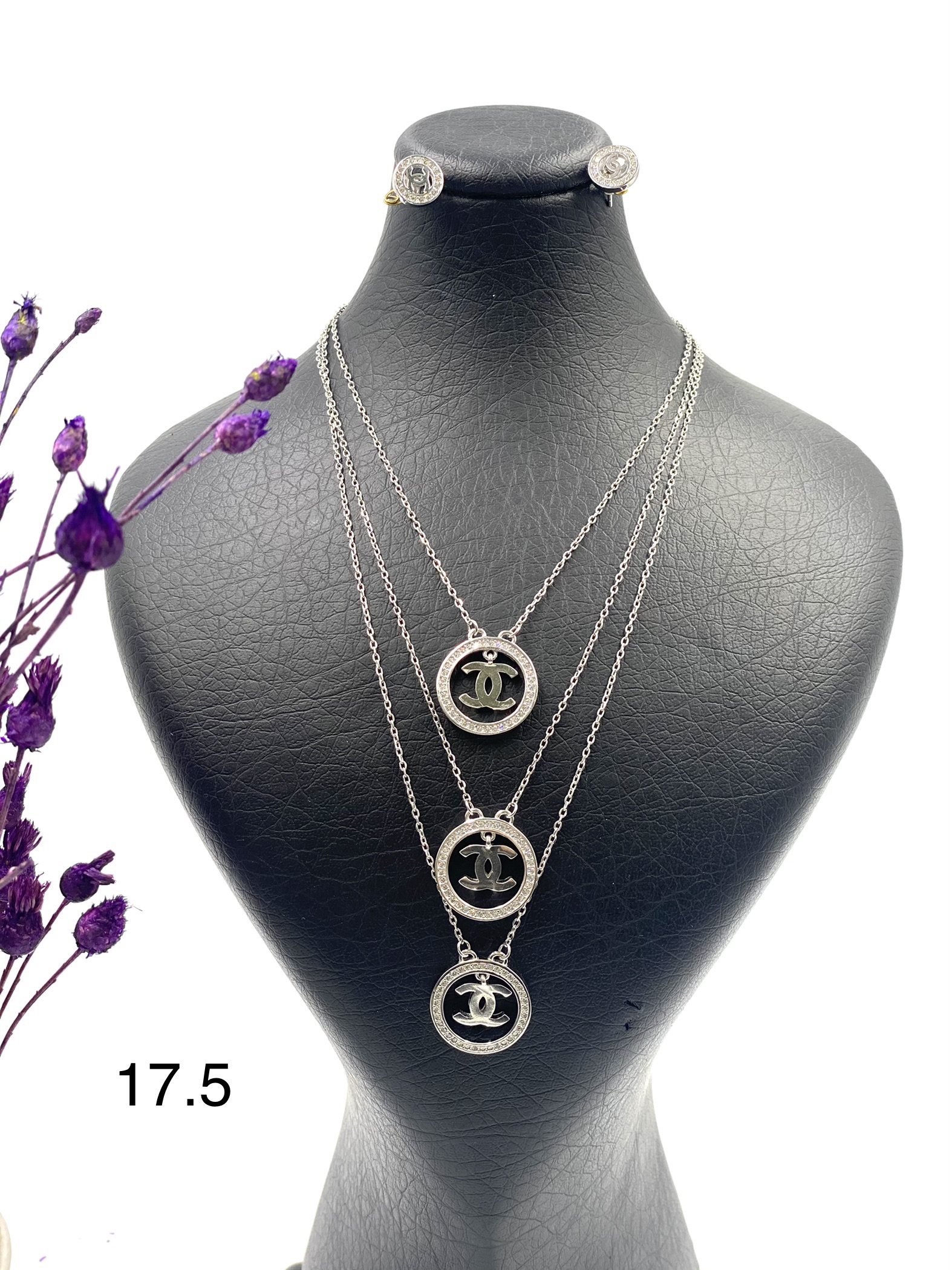 سرویس نقره زنانه | طرح شنل | دورنگین