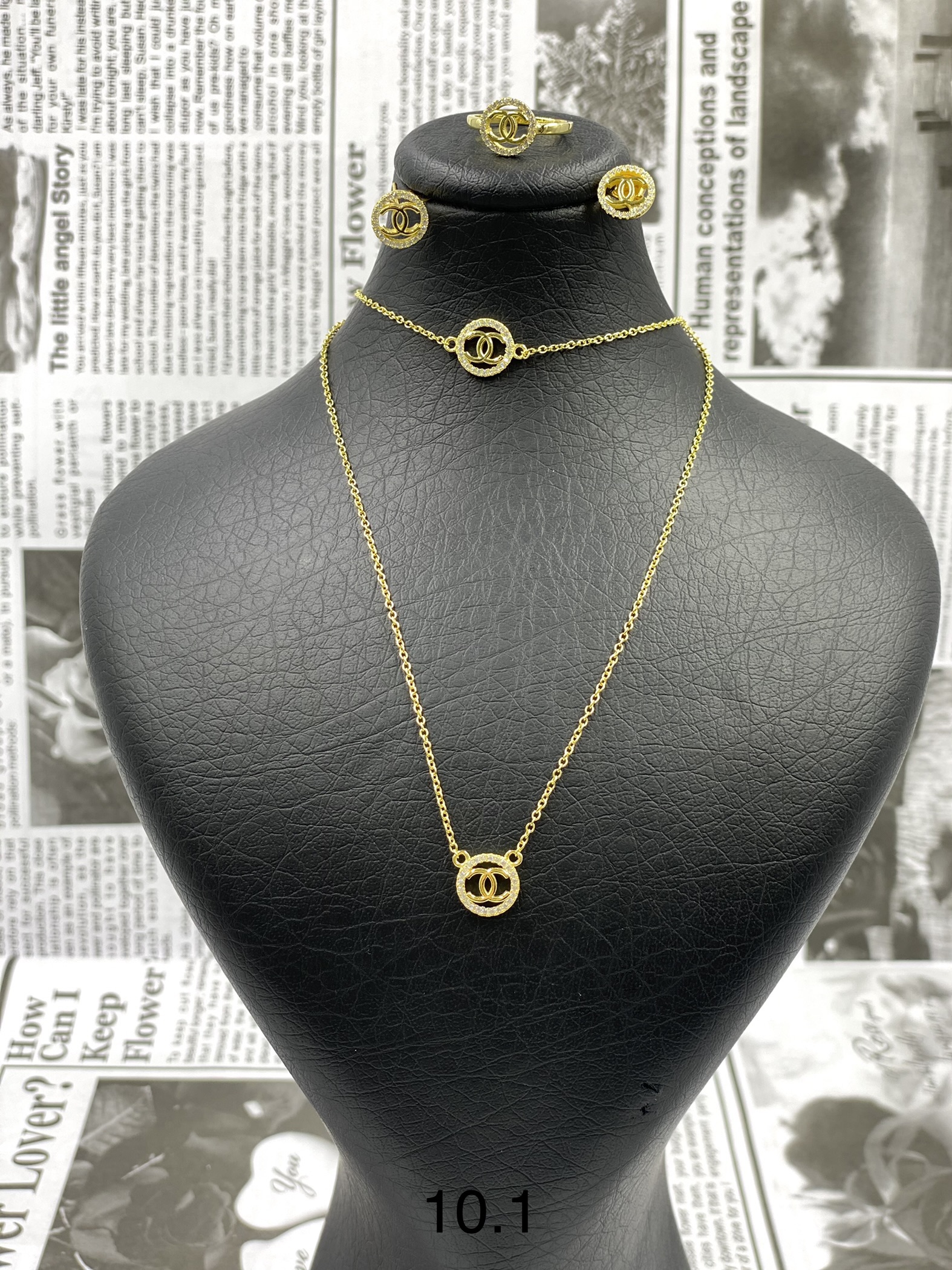 سرویس نقره زنانه | طرح شنل | طلایی