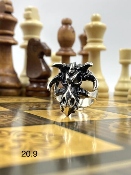 انگشتر نقره مردانه کد SMA16