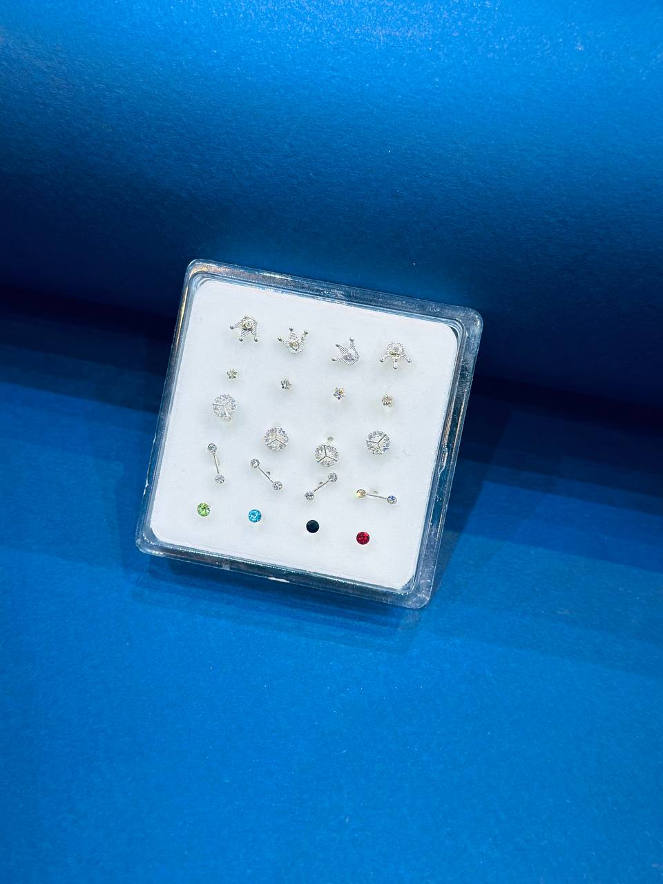 SWPC1 پیرسینگ نقره بینی باکسی کد SWPC1 - Image 1