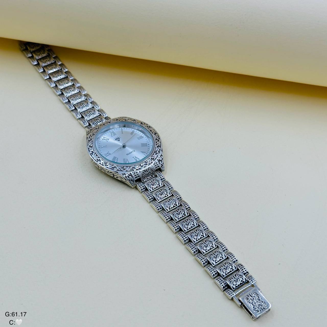 ساعت نقره مردانه کد SMW4