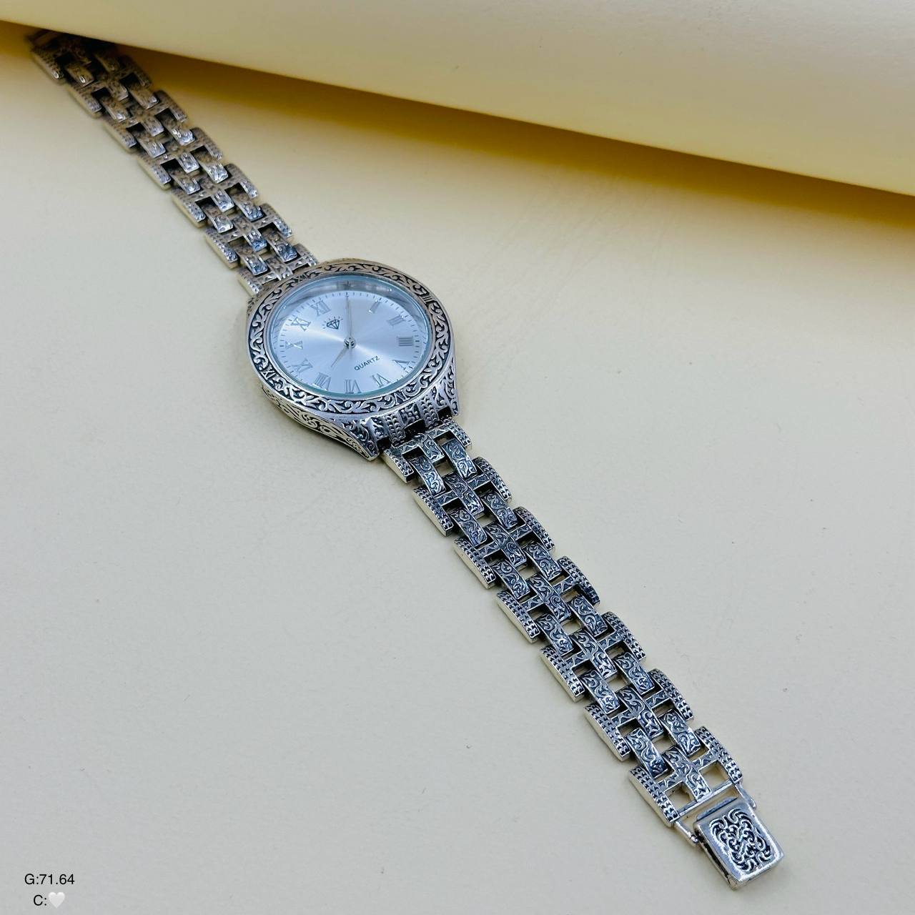 ساعت نقره مردانه کد SMW5