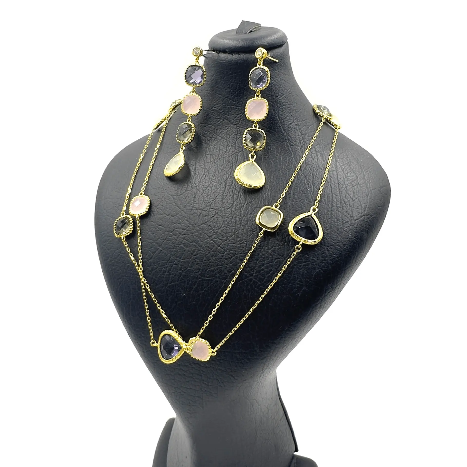 نیم ست نقره زنانه کد SWN264