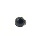 انگشتر نقره مردانه نگین دار کد SMA134 - Image 2