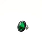 انگشتر نقره مردانه نگین دار کد SMA135 - Image 2