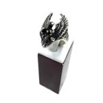 انگشتر نقره مردانه طرح عقاب کد SMA151 - Image 2
