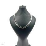 زنجیر نقره مردانه طرح ژاپنی ضخیم کد SMZ52 - Image 2