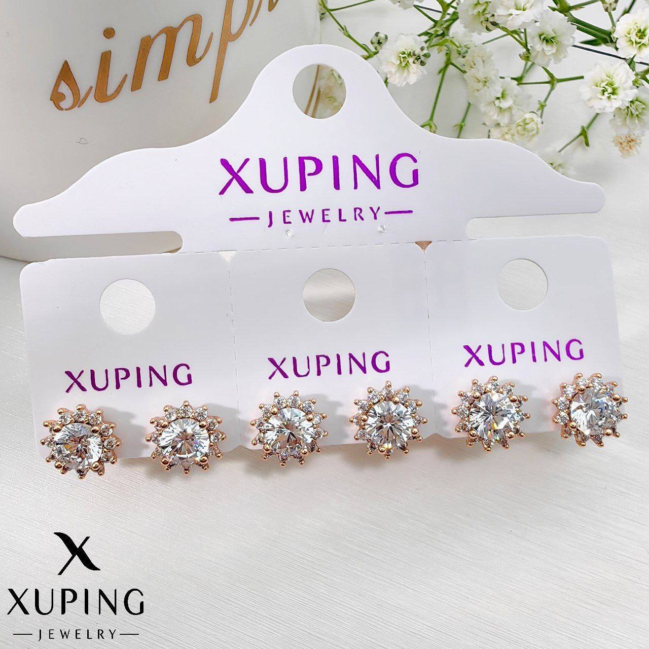 XG298 گوشواره ژوپینگ زنانه کد XG298 - Image 1
