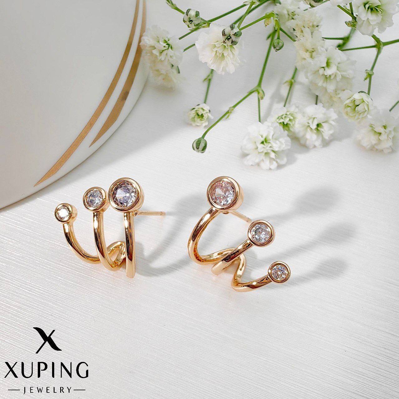 XG307 گوشواره ژوپینگ زنانه کد XG307 - Image 1