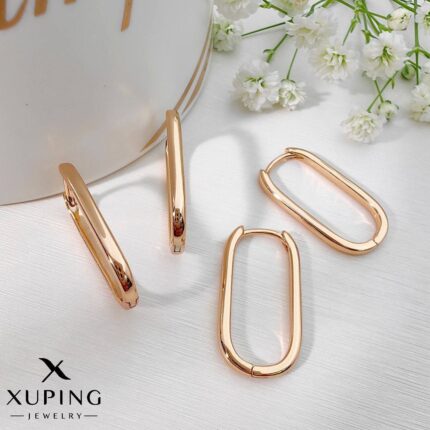 گوشواره ژوپینگ زنانه طرح مینیمال کد XG405