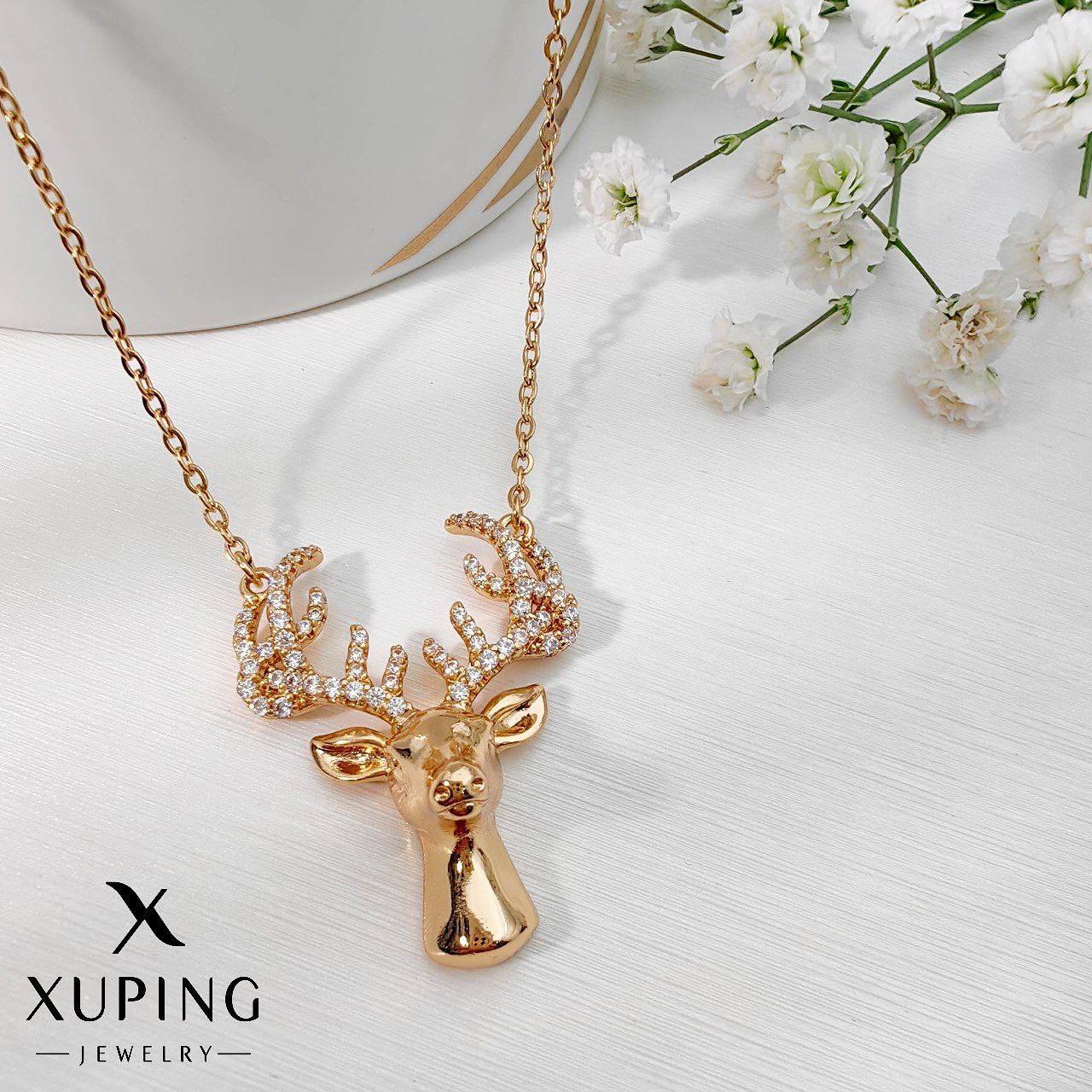 پلاک ژوپینگ زنانه طرح گوزن