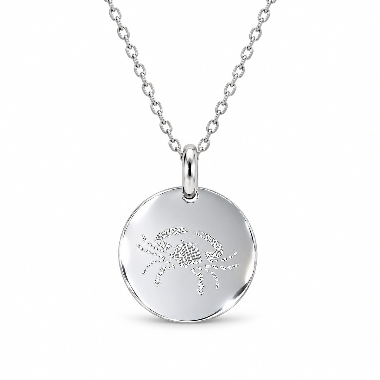 pendant_white_background-3 پلاک نقره زنانه | سمبل ماه تیر کد SWP144 - Image 1