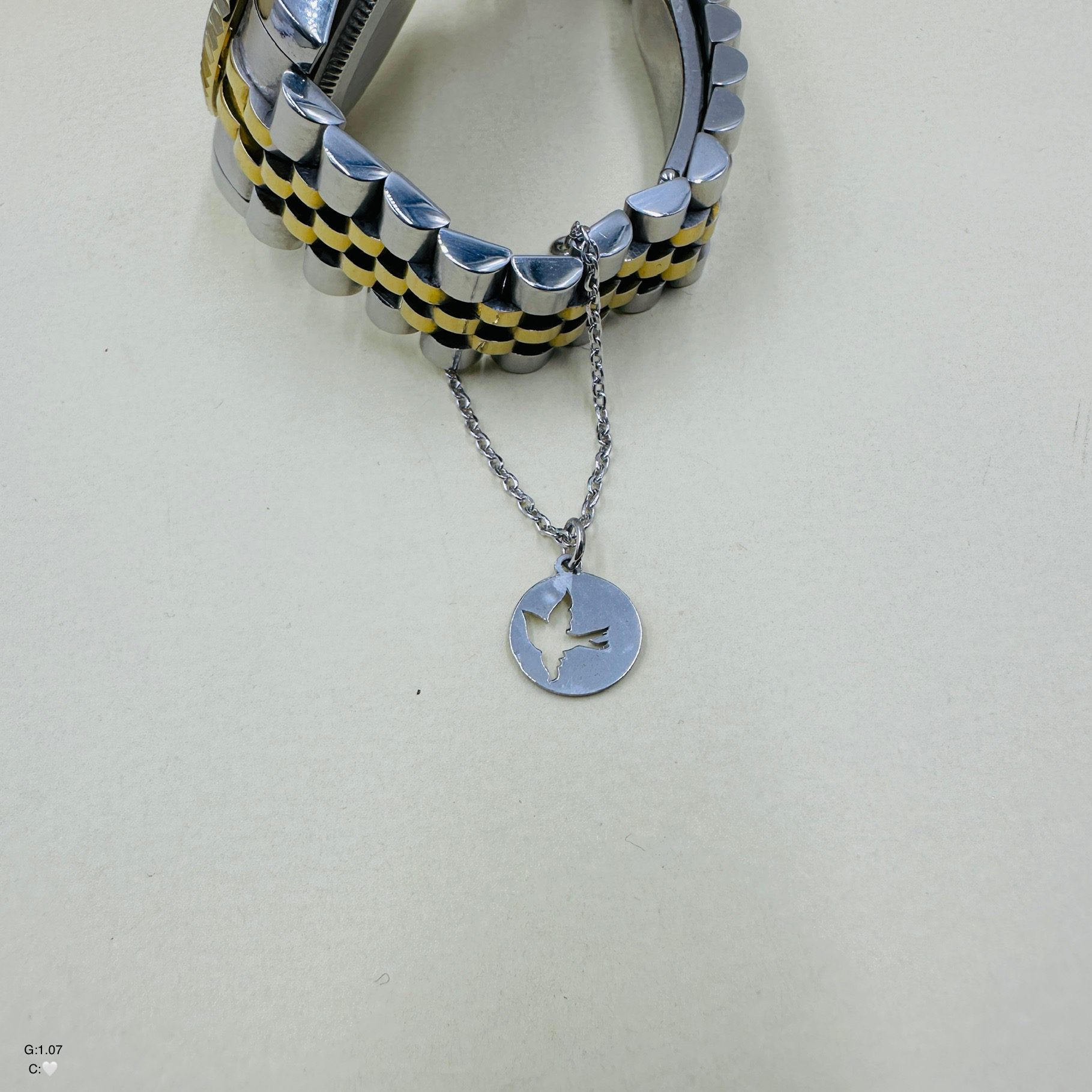 آویز ساعت نقره زنانه| مدل پرستو