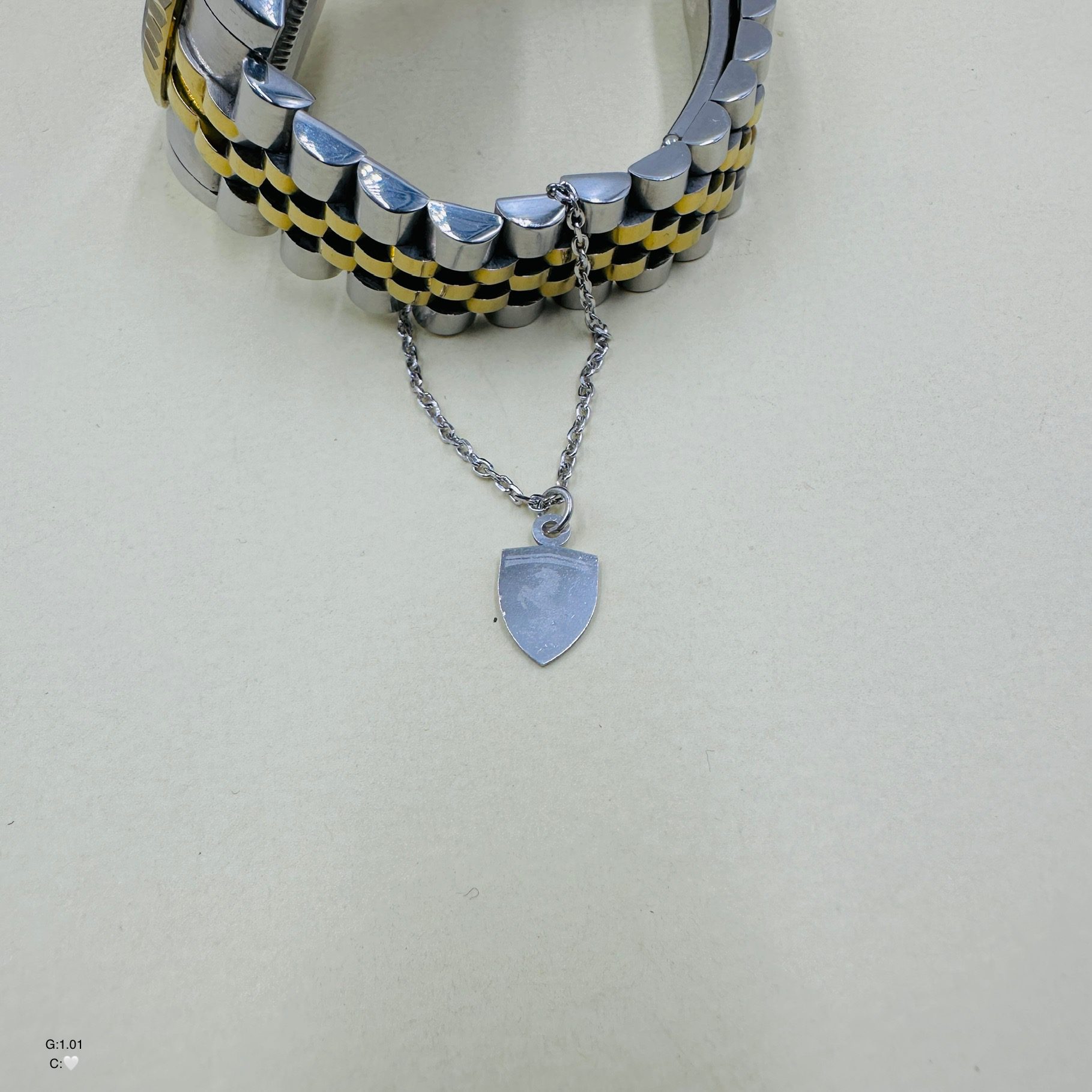 آویز ساعت نقره زنانه| مدل فِراری