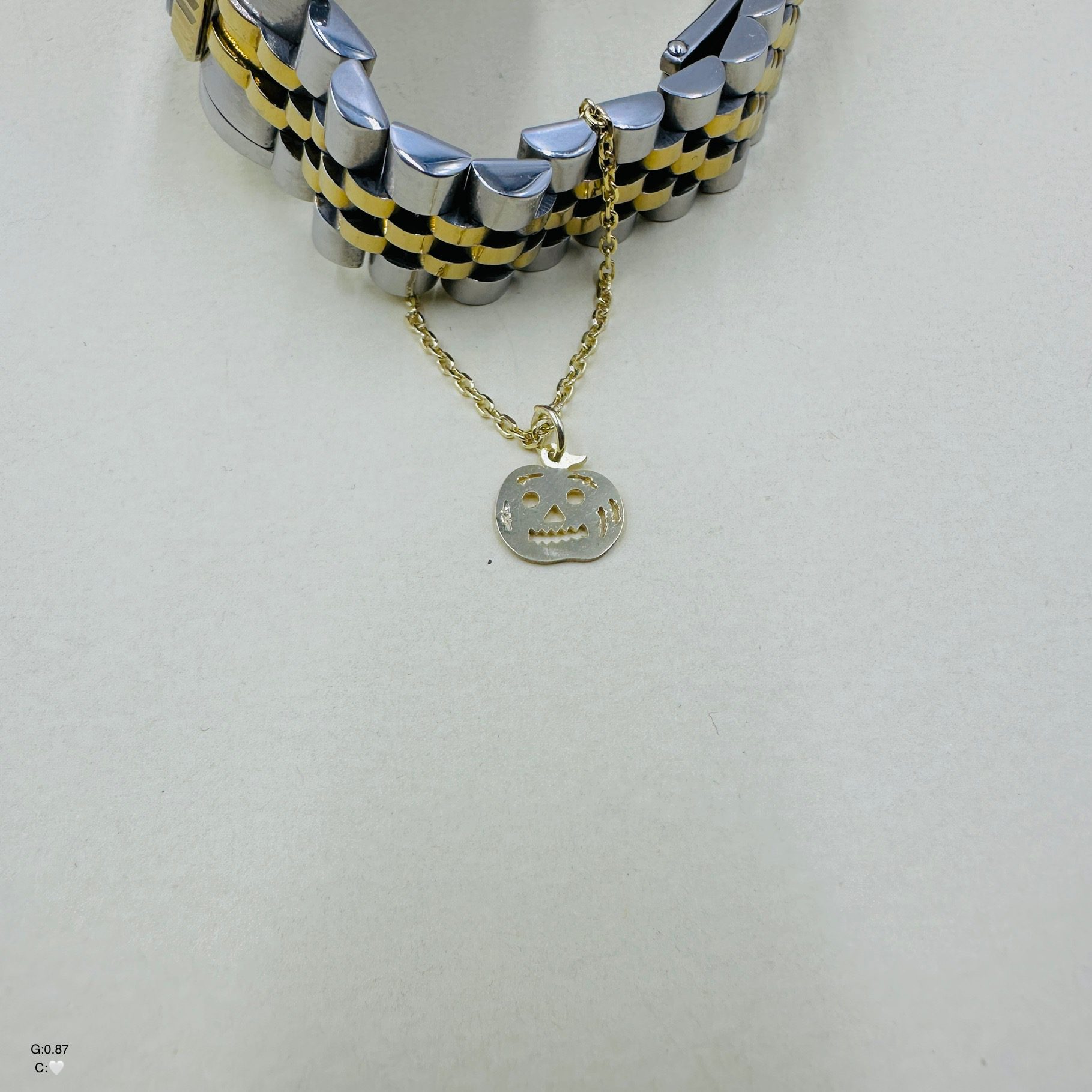 آویز ساعت نقره زنانه| مدل هالووین