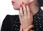 انگشتر نقره زنانه | طرح کارتیر کد SWA461 - Image 2