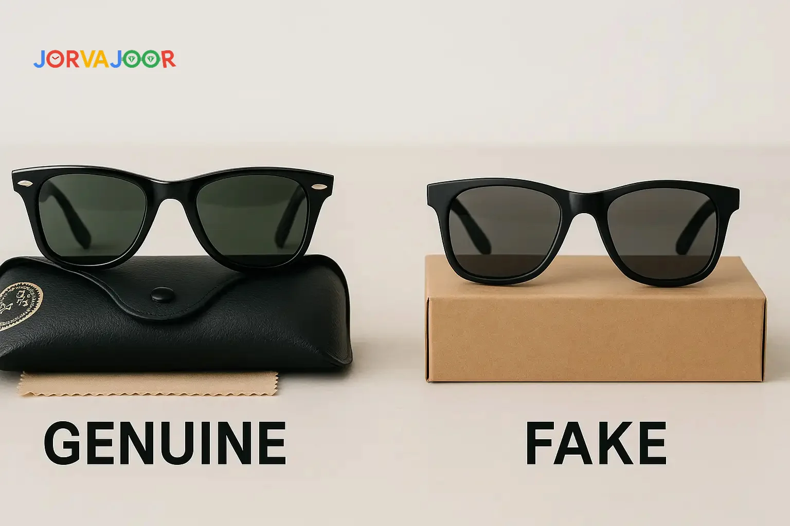 تفاوت عینک آفتابی اصل و فیک