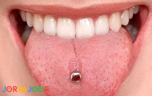 پیرسینگ زبان