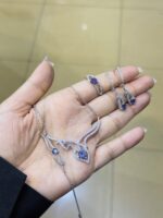 نیم ست نقره زنانه خارجی