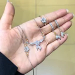 نیم ست نقره زنانه اصل