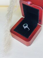 انگشتر زنانه نقره کد SWA471