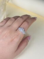 انگشتر زنانه نقره کد SWA472 - Image 2