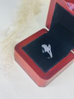 انگشتر زنانه نقره کد SWA474
