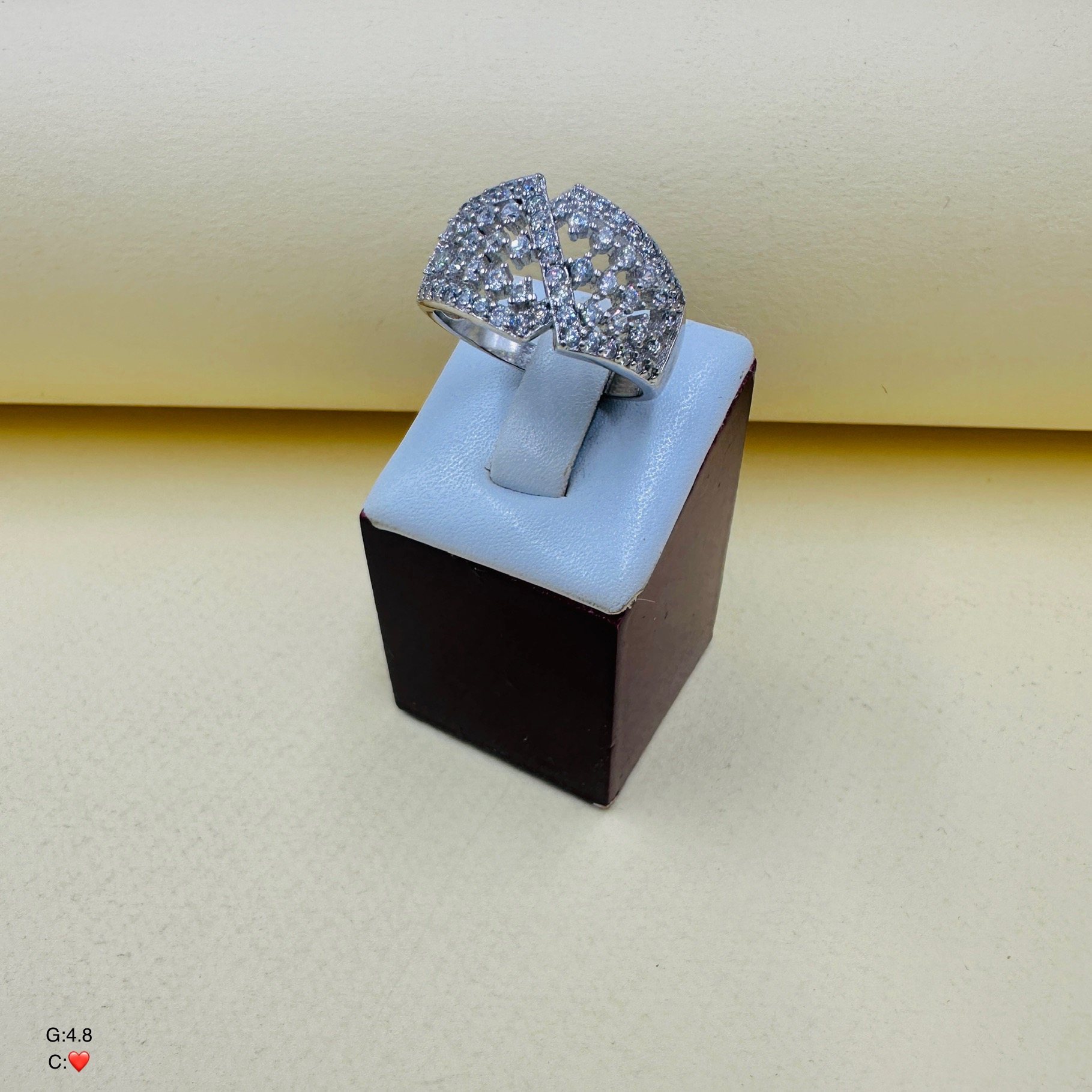 SWA490 انگشتر زنانه نقره کد SWA490 - Image 1