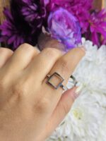 انگشتر زنانه نقره کد SWA492 - Image 3