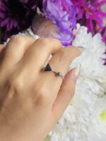 انگشتر زنانه نقره کد SWA496 - Image 3