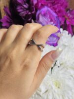 انگشتر زنانه نقره کد SWA497 - Image 3