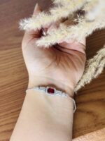 دستبند نقره زنانه کد SWD212 - Image 3