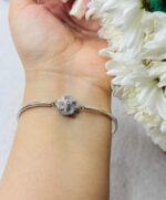 دستبند نقره زنانه کد SWD216 - Image 4