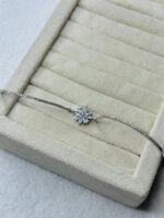 دستبند نقره زنانه کد SWD218 - Image 2