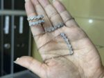 نیم ست نقره زنانه | نگین دار | مدل فانتزی کد SWN431 - Image 2