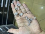 نیم ست نقره زنانه | مجلسی | مدل فانتزی کد SWN432 - Image 2