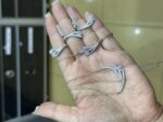 نیم ست نقره زنانه | نگین دار | مدل جواهری کد SWN433 - Image 2