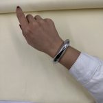 دستبند استیل زنانه کد XWD591 - Image 2