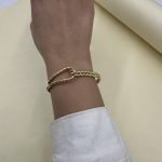 دستبند استیل زنانه کد XWD612 - Image 3