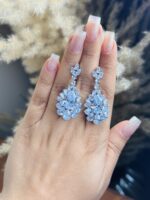 گوشواره جواهری زنانه کد XWG474 - Image 4