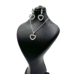 نیم ست نقره زنانه کد SWN438 - Image 2