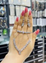 سرویس نقره زنانه |تراش گندم |ظریف کد SWS283 - Image 2