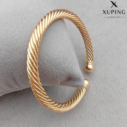 دستبند ژوپینگ زنانه | بنگل | مدل پیچی کد XWD661