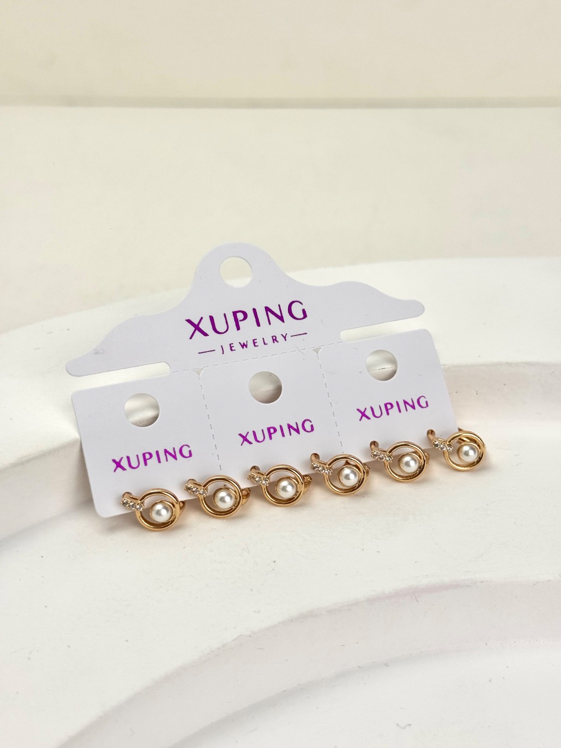 XWG498 گوشواره ژوپینگ زنانه کد XWG498 - Image 1