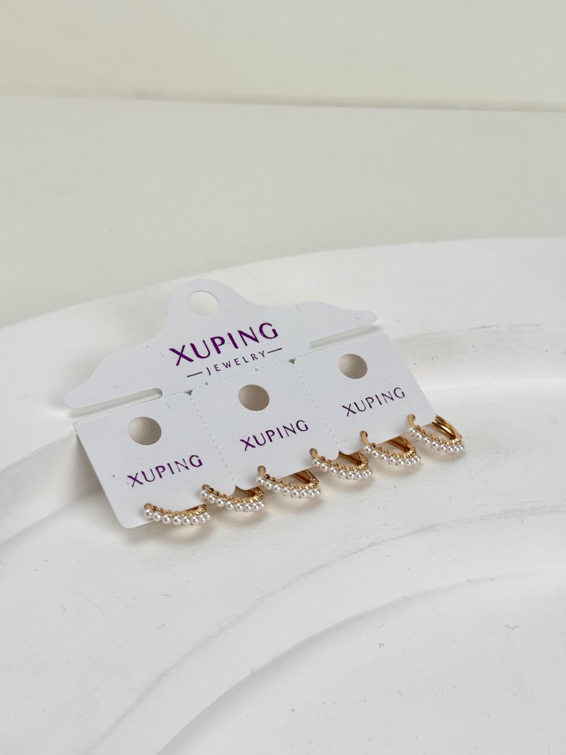 XWG503 گوشواره ژوپینگ زنانه کد XWG503 - Image 1