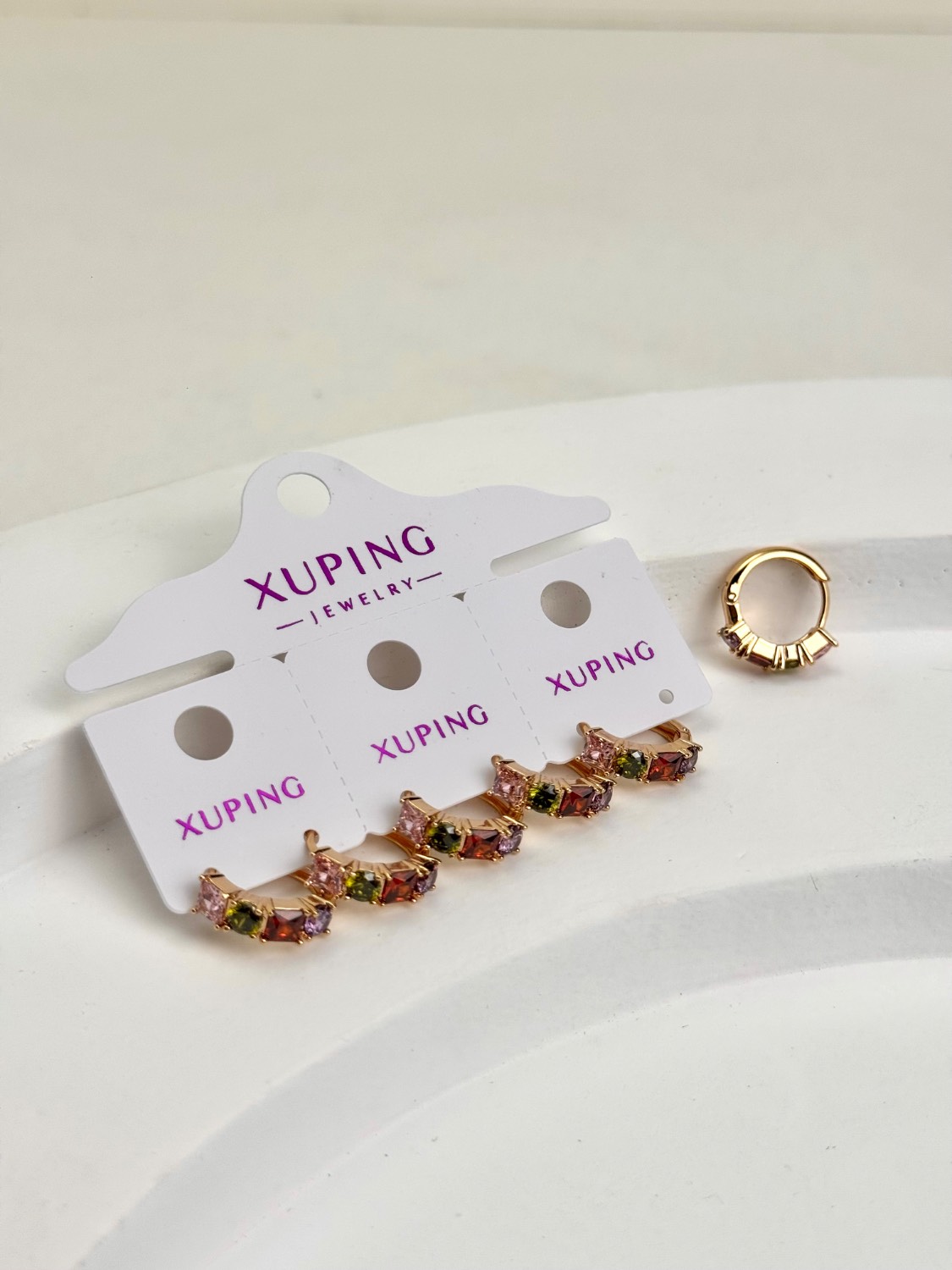 XWG510 گوشواره ژوپینگ زنانه کد XWG510 - Image 1